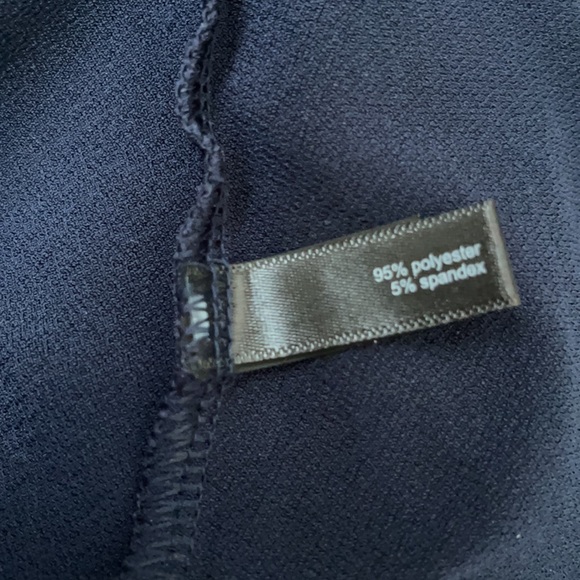 The Limited Navy Short Sleeve Blouse - Picture 15 of 15